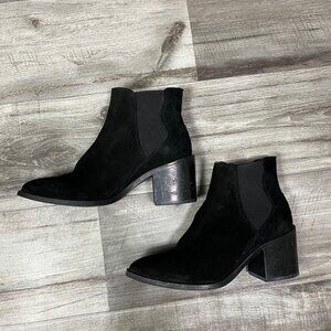 Selected / Femme Snip Toe Heeled Ankle Booties Black Women’s Size 37